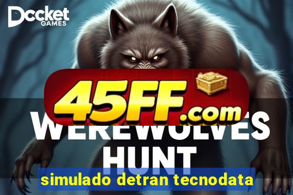 simulado detran tecnodata